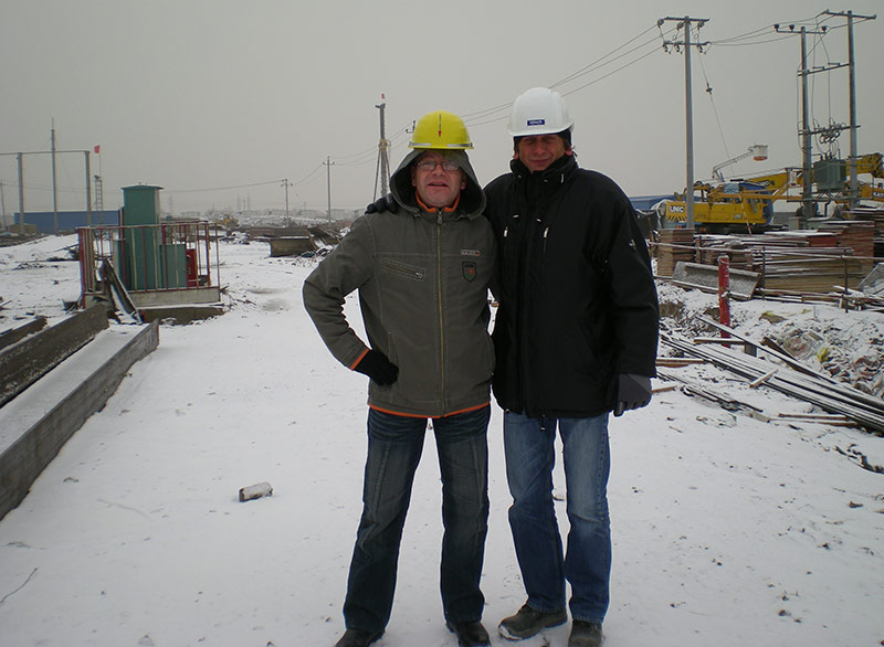 Specialists on site